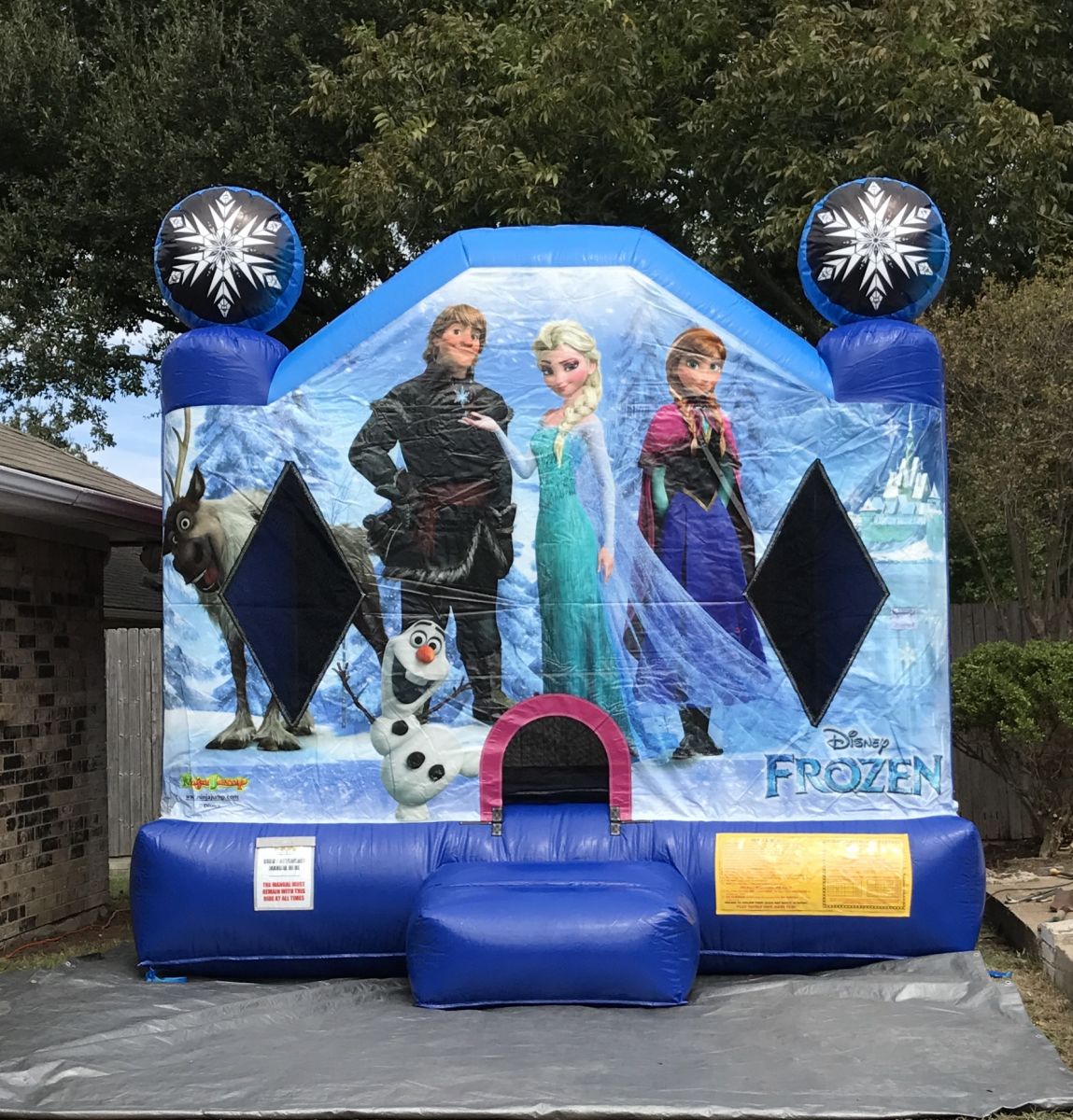 Disney Frozen Bouncer Bounce Universe Party Rentals, LLC inflatable